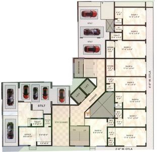 Project Image of 363.0 - 542.0 Sq.ft 1 BHK Apartment for buy in Vimal Heights