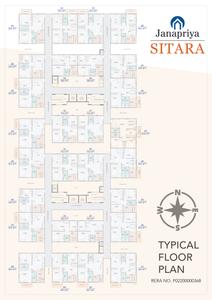 Project Image of 580.0 - 885.0 Sq.ft 2 BHK Apartment for buy in Janapriya Sitara