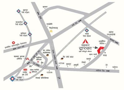 Project Image of 200.0 - 351.0 Sq.ft 1 RK Apartment for buy in Sanket Sahakar Dwarka I