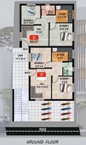 Project Image of 445.0 - 605.0 Sq.ft 1 BHK Apartment for buy in Crest Yannick