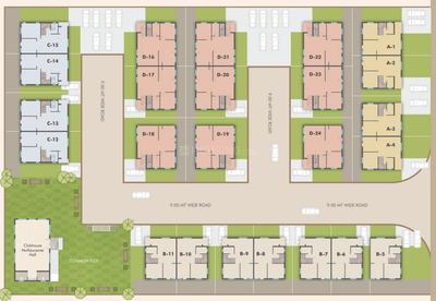 Project Image of 1291.45 - 1730.3 Sq.ft 4 BHK Villa for buy in Shree Redcoral 24