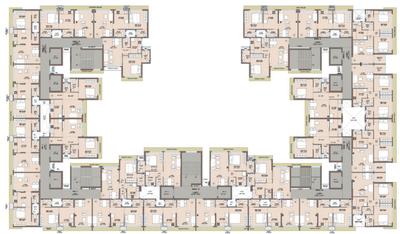 Project Image of 352.95 - 523.88 Sq.ft 1 BHK Apartment for buy in Galaxy Heights Tower III Wing L to P