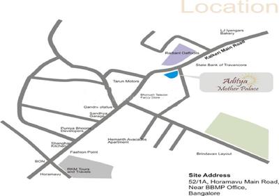 Project Image of 1189.0 - 1556.0 Sq.ft 2 BHK Apartment for buy in Aditya Mother Palace
