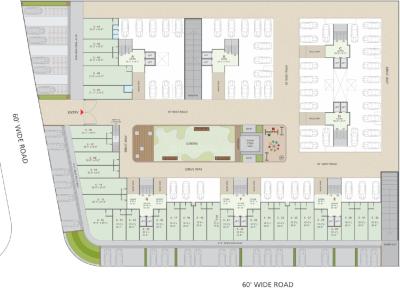 Project Image of 543.36 - 924.19 Sq.ft 2 BHK Apartment for buy in Shreenath The Parkside