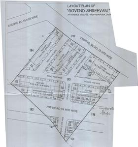 Govind Shreevan Layout Plan 1