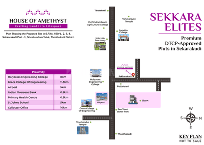 Project Image of 1350.0 - 1797.0 Sq.ft Residential Plot Plot for buy in House of Amethyst Sekkara Elite City
