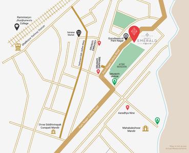 Project Image of 943 Sq.ft 2 BHK Apartment / Flat for sale in Ghatkopar East for Rs. 15950000