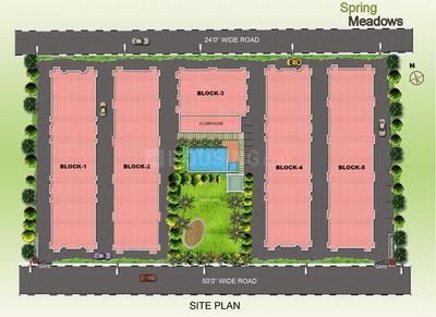 Project Image of 0.0 - 957.0 Sq.ft 3 BHK Apartment for buy in Jain Spring Meadows