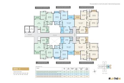 Project Image of 602.0 - 879.0 Sq.ft 2 BHK Apartment for buy in Krisala 41 Cosmo Building G