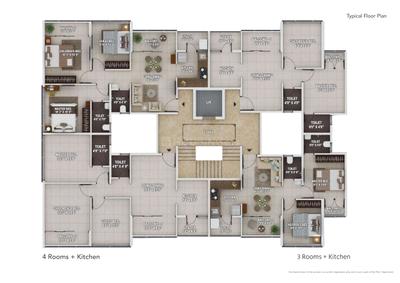 Project Image of 500.0 - 704.0 Sq.ft 2 BHK Apartment for buy in Samraat Apna Ghar Phase II