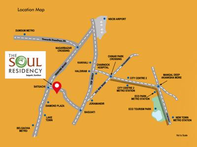 Project Image of 941.0 - 1061.0 Sq.ft 2 BHK Apartment for buy in JD The Soul Residency