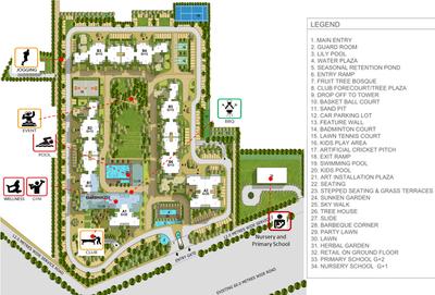 Project Image of 1573 Sq.ft 2.5 BHK Apartment / Flat for sale in Sector 113 for Rs. 25555555