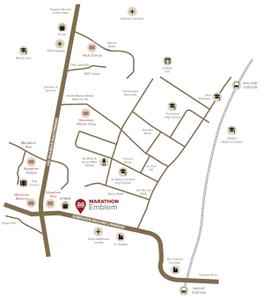 Project Image of 382.0 - 1961.0 Sq.ft 1 BHK Apartment for buy in Marathon Emblem 2