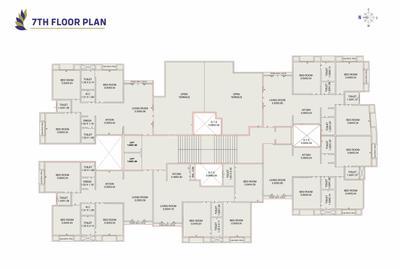 Project Image of 837.43 - 851.53 Sq.ft 3 BHK Apartment for buy in Sai Heritage Square