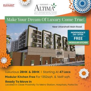 Project Image of 1002.0 - 1667.0 Sq.ft 2 BHK Apartment for buy in Elegant Altima