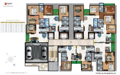 Project Image of 401.0 - 927.0 Sq.ft 1 BHK Apartment for buy in Raghav Vista