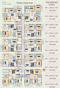 Project Image of 1230.0 - 1845.0 Sq.ft 2 BHK Apartment for buy in Ashirwad Natures Nest