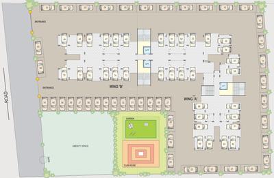 Project Image of 355.0 - 473.0 Sq.ft 1 BHK Apartment for buy in Chandan Shree Dreams