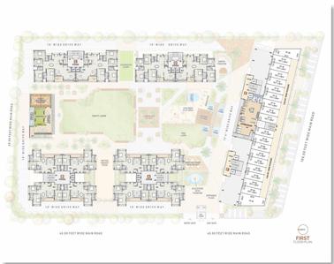 Project Image of 1950 Sq.ft 3 BHK Apartment / Flat for sale in Koba for Rs. 17700000