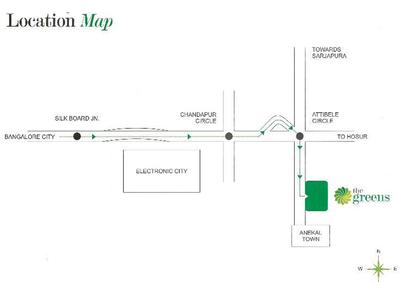 Project Image of 950.0 - 1330.0 Sq.ft 2 BHK Apartment for buy in Indya The Greens Phase II