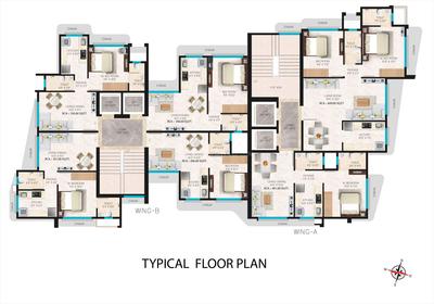 Project Image of 350.47 - 648.85 Sq.ft 1 BHK Apartment for buy in Krishnaraj New Suryadarshan CHS