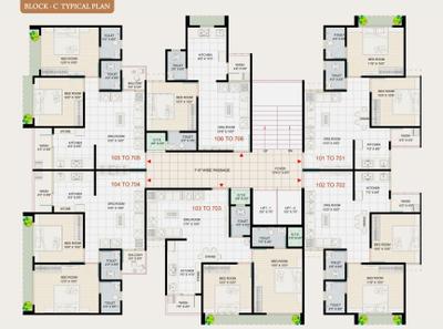 Project Image of 401.6 - 676.4 Sq.ft 1 BHK Apartment for buy in Vraj Residency