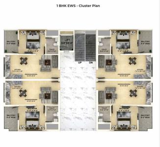 Project Image of 1170 Sq.ft 2 BHK Apartment / Flat for sale in Sector 116 for Rs. 6000000