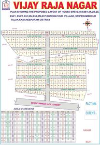 Vijay Raja Nagar Layout Plan 1