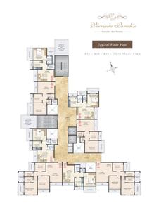 Project Image of 680.0 - 1840.0 Sq.ft 1 BHK Apartment for buy in VUB Veermaa Paradise