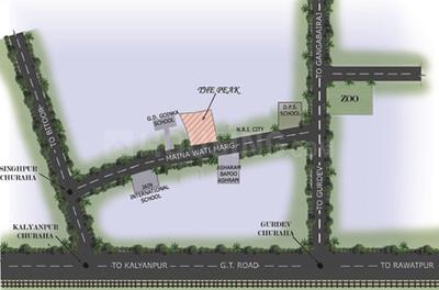 Project Image of 1536.0 - 1725.32 Sq.ft 3 BHK Apartment for buy in Skyline Infra The Peak