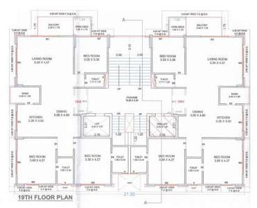 Project Image of 1134.62 - 2045.25 Sq.ft 3 BHK Apartment for buy in Siddhi Vinayak Divine Rivera