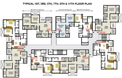 Project Image of 196.0 - 200.0 Sq.ft 1 RK Apartment for buy in Vardhaman Residency