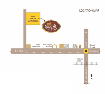 Project Image of 900.29 - 1219.55 Sq.ft 3 BHK Villa for buy in Vikas Sai Swapnapurti Villa