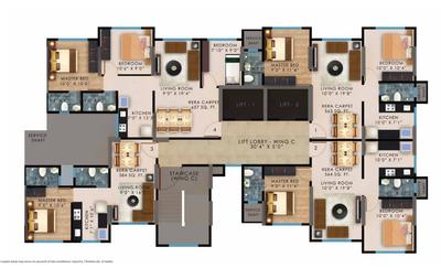 Project Image of 365.0 - 730.0 Sq.ft 1 BHK Apartment for buy in Vaibhavlaxmi East Syde