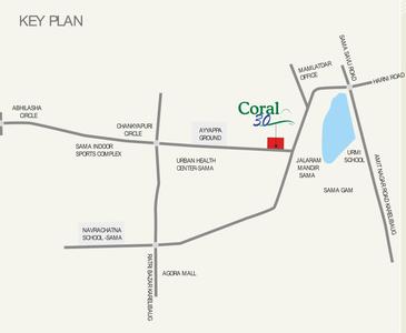 Project Image of 571.99 - 1419.11 Sq.ft 2 BHK Apartment for buy in Shyam Coral 30