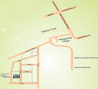 Project Image of 1100.0 - 1105.0 Sq.ft 2 BHK Apartment for buy in Lakshmi Gardenia