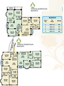 Project Image of 985.0 - 1900.0 Sq.ft 2 BHK Apartment for buy in Orbit Sky View