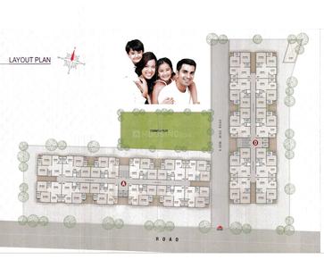 Project Image of 515.16 - 564.24 Sq.ft 2 BHK Apartment for buy in RJD Rangoli Residency
