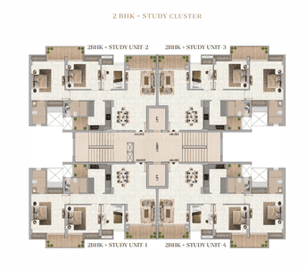 Project Image of 869.0 - 1116.54 Sq.ft 2 BHK Apartment for buy in Shades Evara Shades