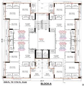 Project Image of 0.0 - 1890.0 Sq.ft 3 BHK Apartment for buy in Shree Hari Rehvassa Saffron