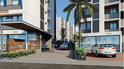 Project Image of 575.98 - 582.87 Sq.ft 2 BHK Apartment for buy in Ratnamani Airport View Residency