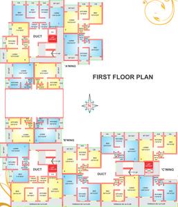 Project Image of 287.0 - 558.0 Sq.ft 1 BHK Apartment for buy in Reliable Aleen A B C Wing