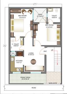 Project Image of 0.0 - 900.0 Sq.ft 2 BHK Builder Floor for buy in Amaira Kridha Floors