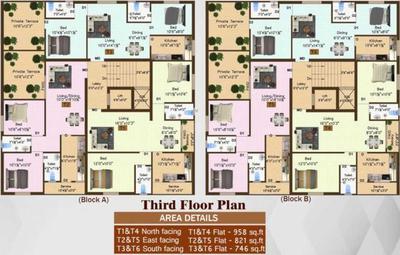 Project Image of 522.91 - 684.91 Sq.ft 2 BHK Apartment for buy in VR Shri Guga Apartment