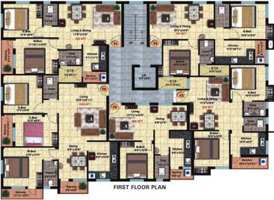 Project Image of 598.0 - 1254.0 Sq.ft 1 BHK Apartment for buy in Mayas Bahuleyan