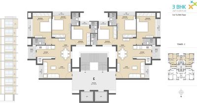 Project Image of 630 Sq.ft 2 BHK Apartment / Flat for sale in Ghanteshwer for Rs. 3100000