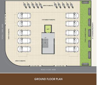 Project Image of 771.0 - 781.0 Sq.ft 3 BHK Apartment for buy in Dwarkesh Avenue