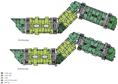 Project Image of 1192.0 - 3605.0 Sq.ft 2 BHK Apartment for buy in Hiland Princep