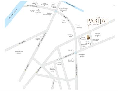 Bhumin Parijat Bungalows Location Plan 1