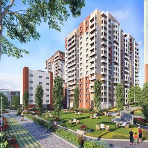 Project Image of 1244 Sq.ft 2 BHK Apartment / Flat for sale in Hafeezpet for Rs. 10400000